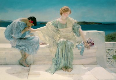 Ask me no more by Lawrence Alma Tadema